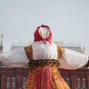 person standing in front of kremlin 4623859