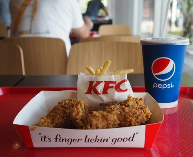 kfc finger lickin good