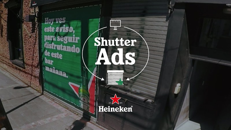 heineken shutter ads
