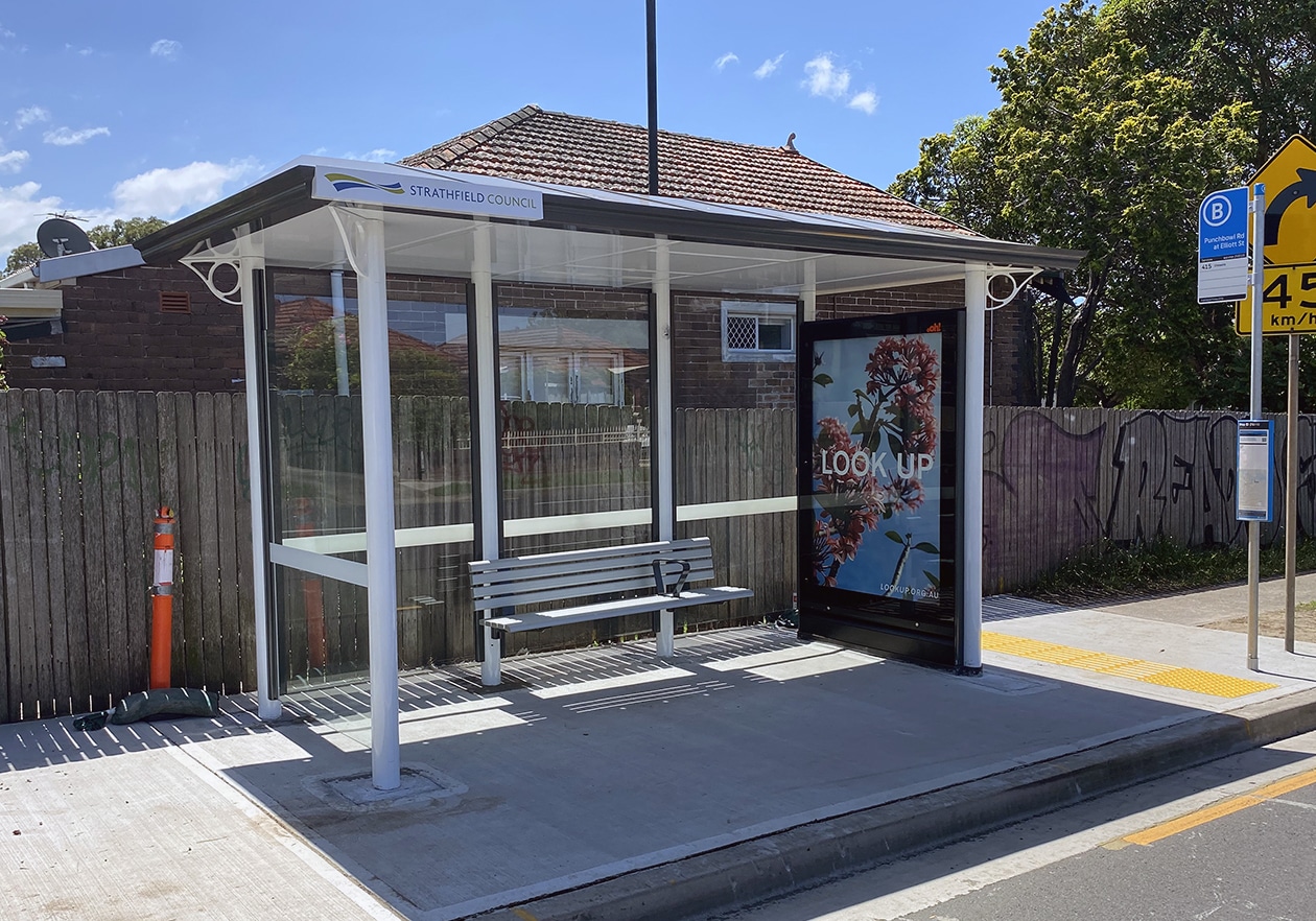 new strathfield bus shelter1