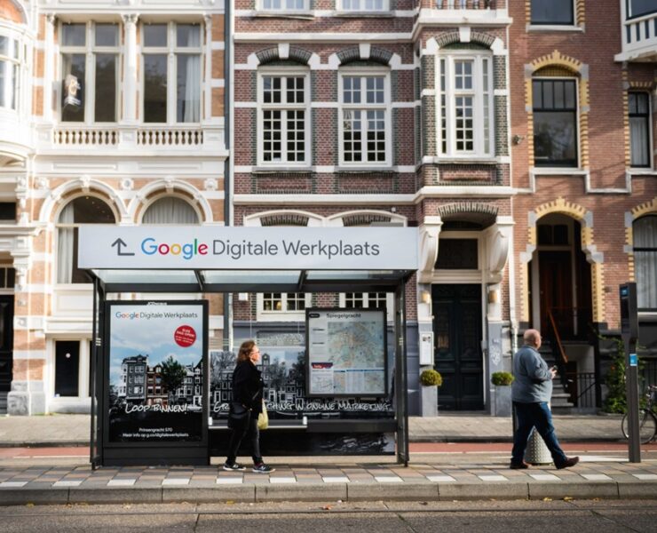 google digitale werkplaats jcdecaux nederland