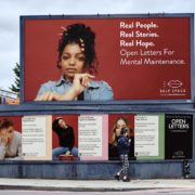 personal handwritten billboards reveal gripping mental health stories