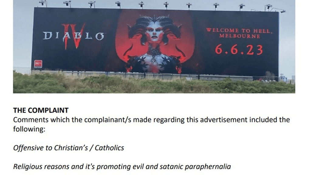 diablo 4 melbourne billboard