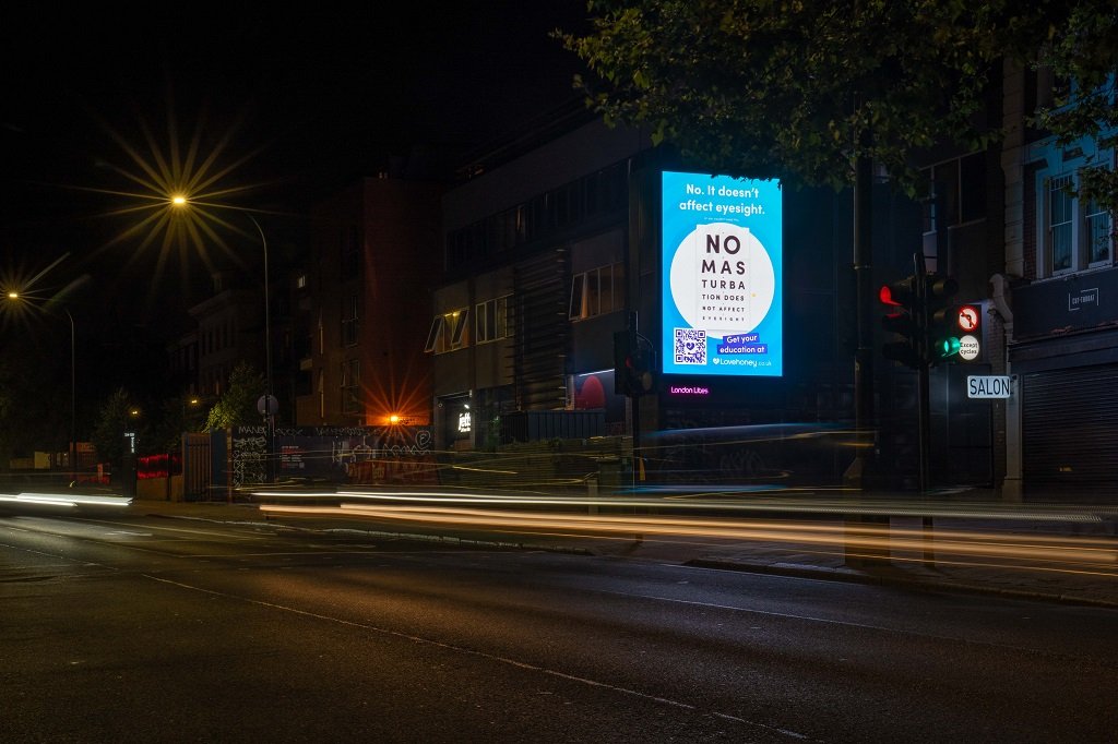 lovehoney challenges sex ed with myth busting billboards