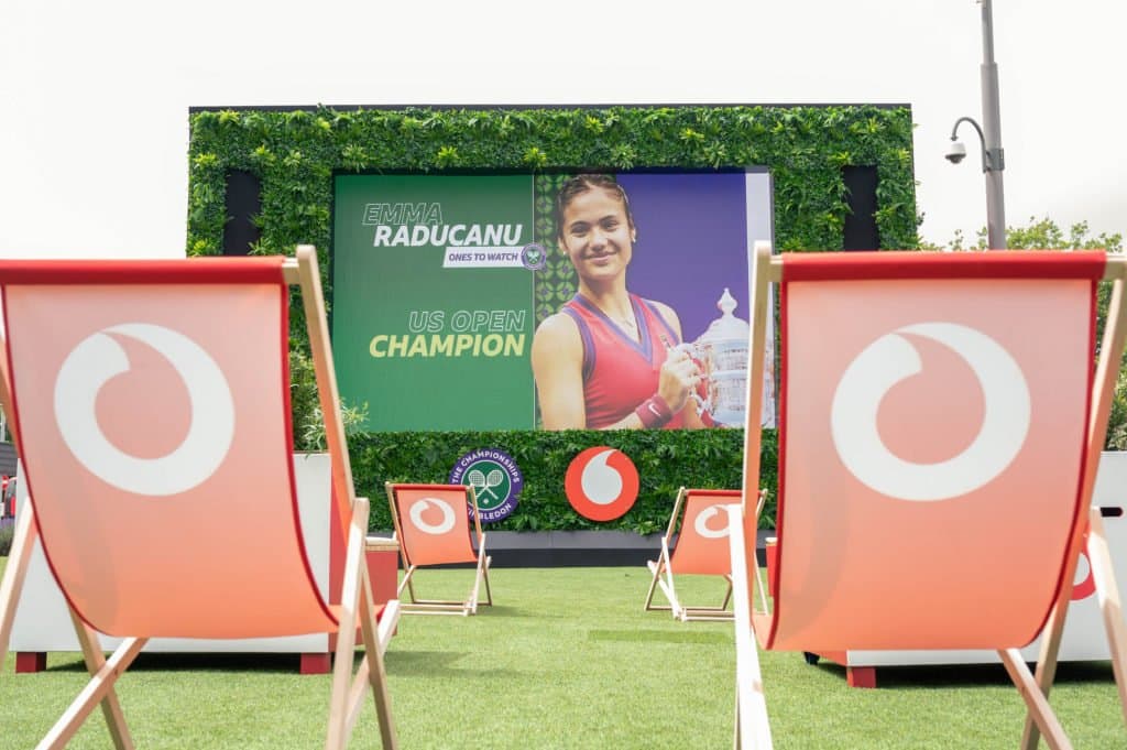 ocean wimbledon vodafone fanzone