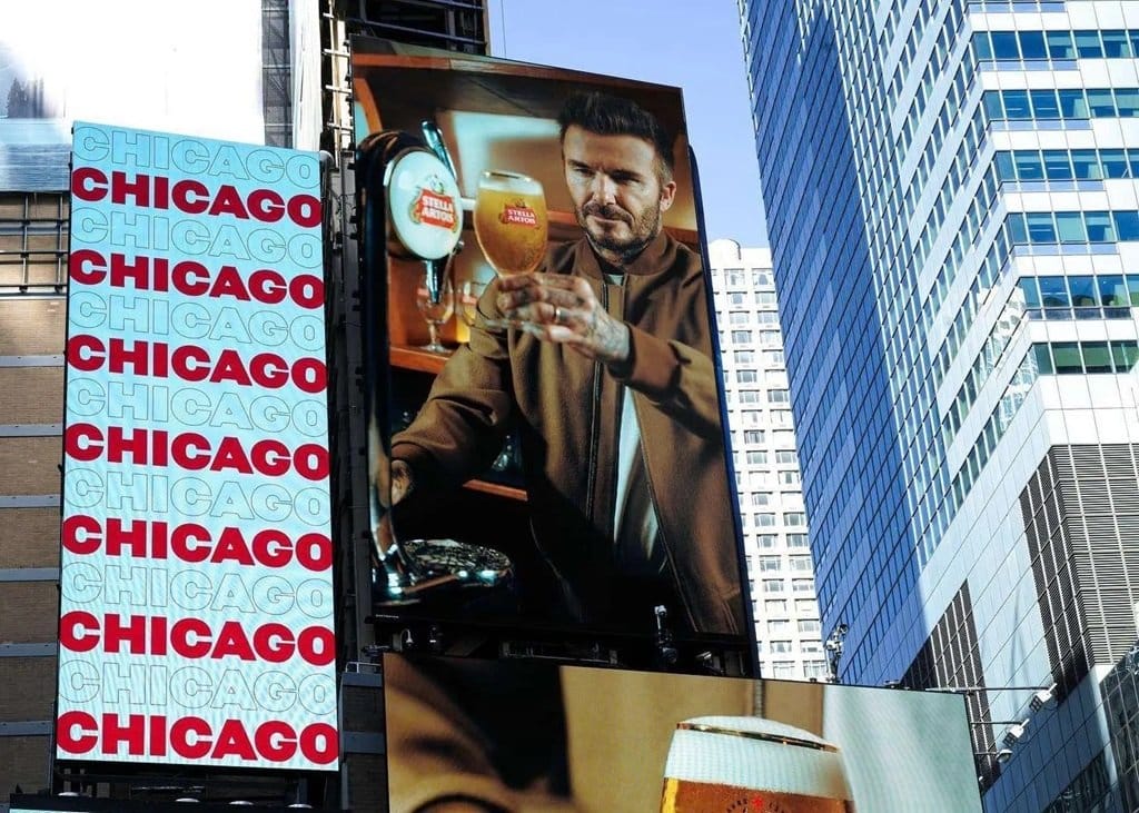 david beckham partners with stella artois for new campaign