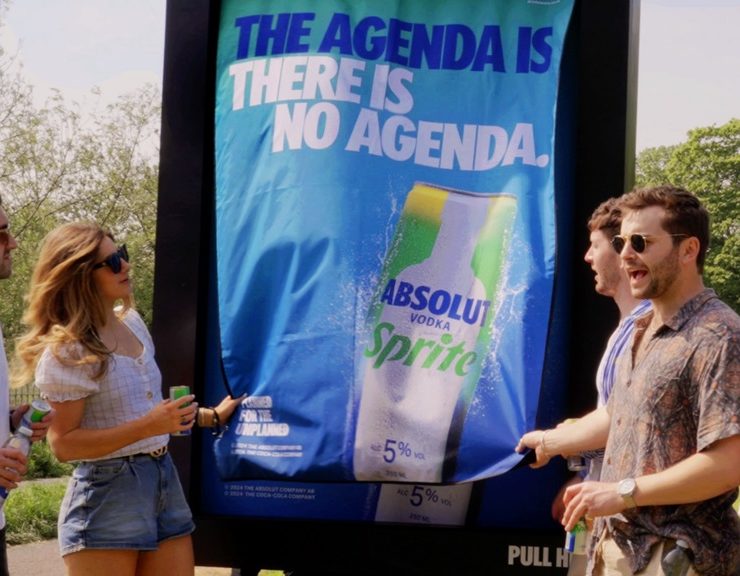 absolut vodka and sprite help londoners pull off the ultimate unplanned hangout