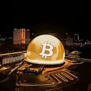 bitcoin lights up the las vegas sphere a spectacular