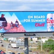 coors light ooh ad