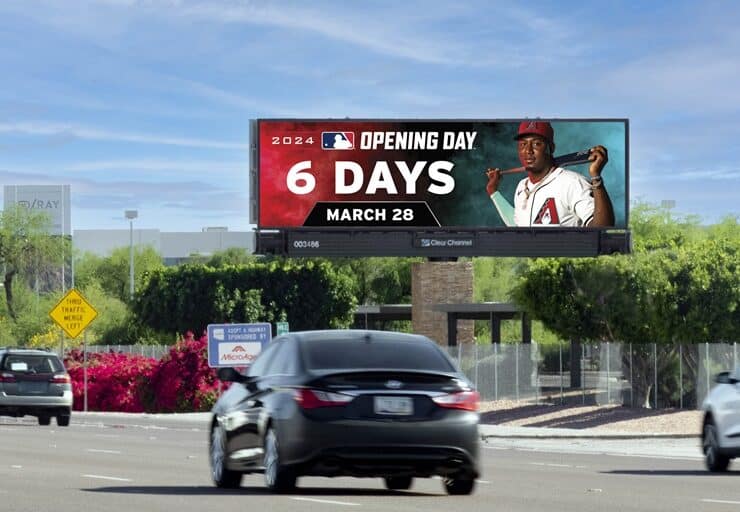 mlb ooh ad for open day