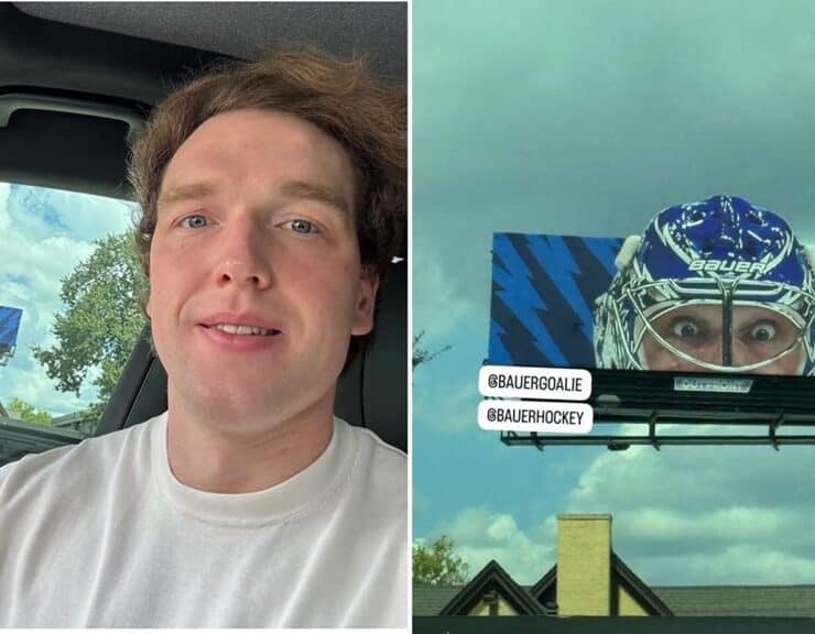 vasilevskiy posts hilarious selfie with new billboard in tampa