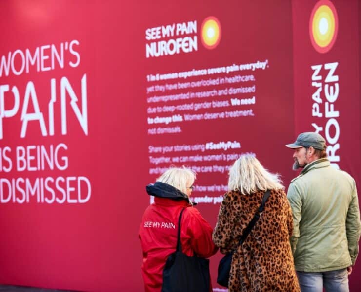 giant nurofen packet confronts the gender pain gap1