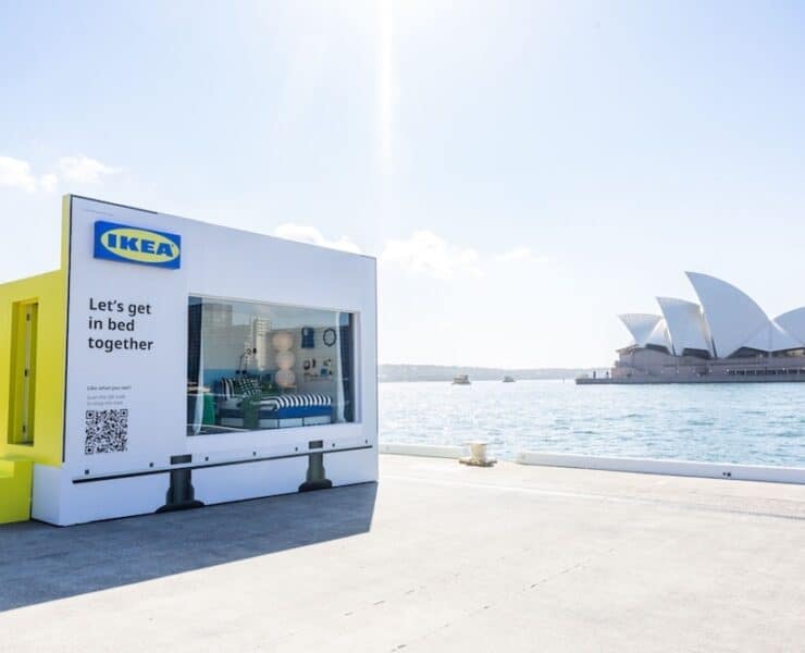 ikea x sleep billboard