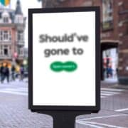 specsavers blurred billboards