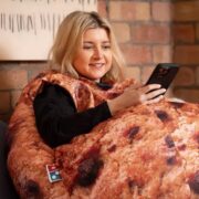 0 dominos creates cosy cookie wearable beanbag to help brits snuggle up at home 1