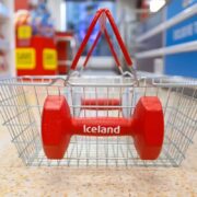 0 iceland unveil the worlds first dumbbell shopping basket