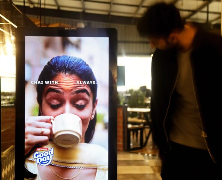 britannia good days eye catching ooh campaign celebrates chai pairing