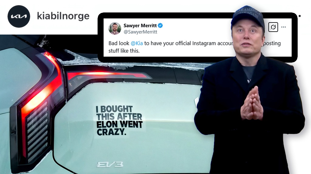 kia norway has stirred the internet with a jab at elon musk