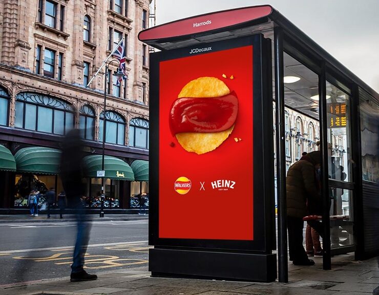 walkers and heinz tease latest collaboration with ooh campaign