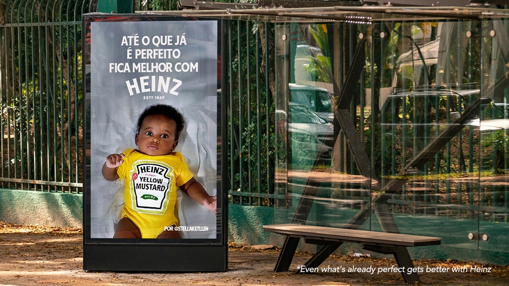 babies dressed in heinz colors star in mothers day campaign