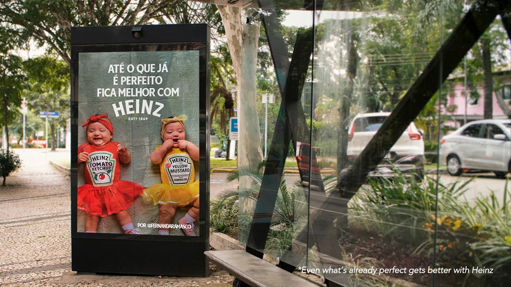 babies dressed in heinz colors star in mothers day campaign1
