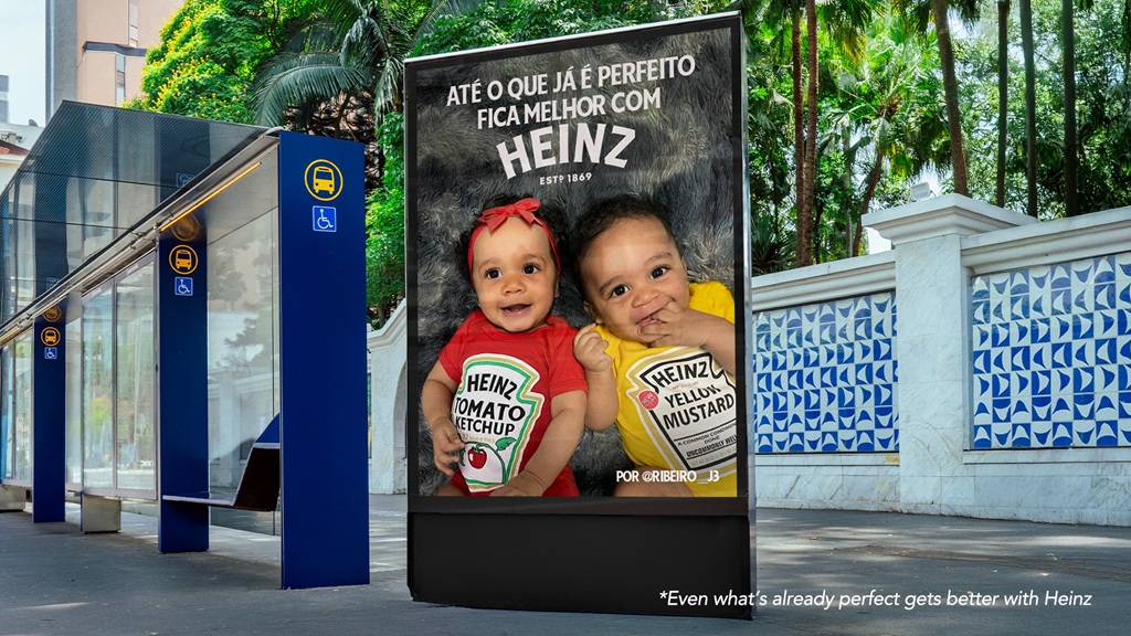 babies dressed in heinz colors star in mothers day campaign2