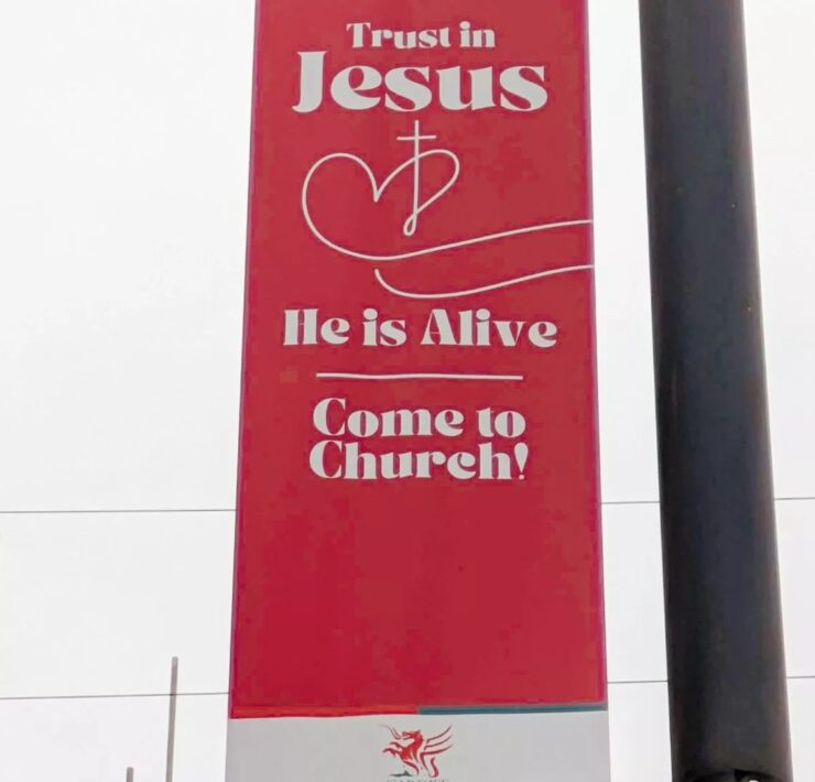 cardiff council refuses to remove logo from church advertisements