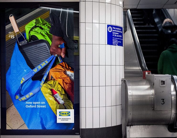 ikeas frakta becomes the hero of oxford street