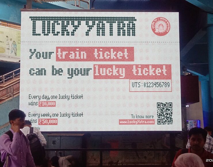 indian railways launches ‘lucky yatra campaign with radio mirchi as media partner