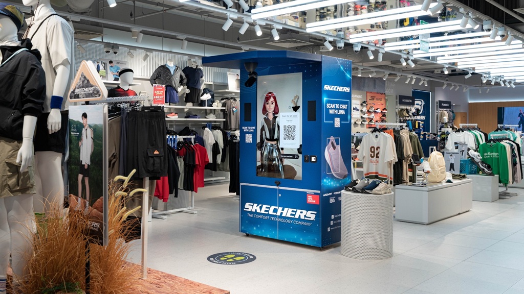 Skechers запускает в сингапурском ритейле помощника с искусственным интеллектом 1 skechers luna