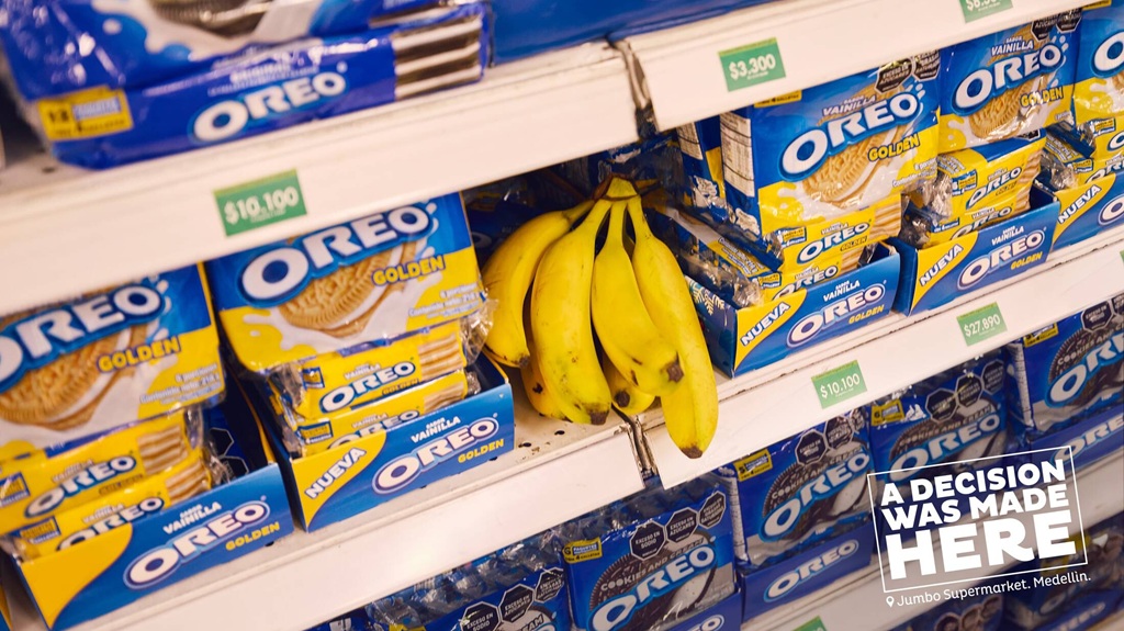 Реклама Oreo: здесь было принято решение 2 a decision was made here