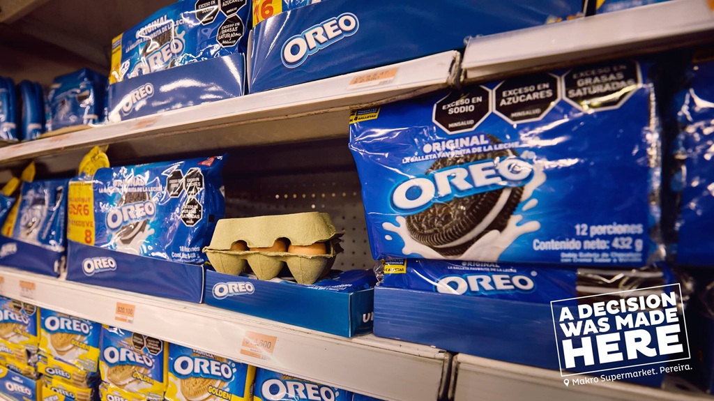 Реклама Oreo: здесь было принято решение 3 a decision was made here2