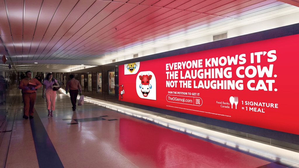 Бренд плавленого сыра создал эмодзи коровы, которая смеется 5 la vache qui rit canada petition emoji 2