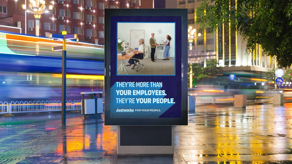 Реклама HR-сервиса Justworks ‘For Your People’ 2 4bj25423f2uw6bm2wu3y63z98qia