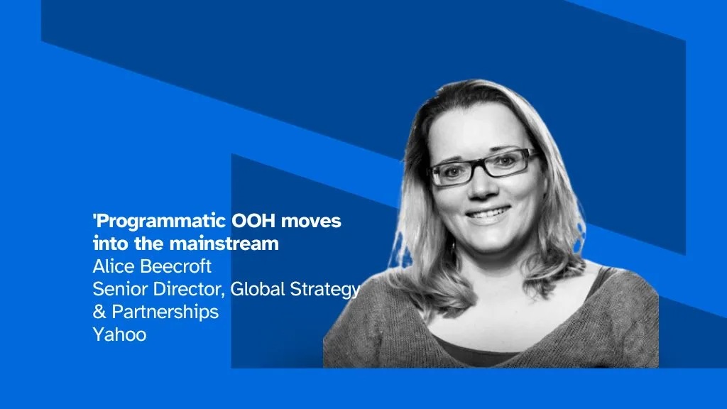 Yahoo: «Программатик DOOH становится мейнстримом» 2 alice beecroft
