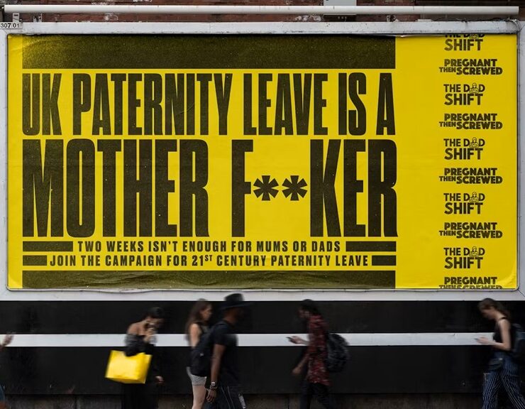 pregnant then screwed brands paternity leave
