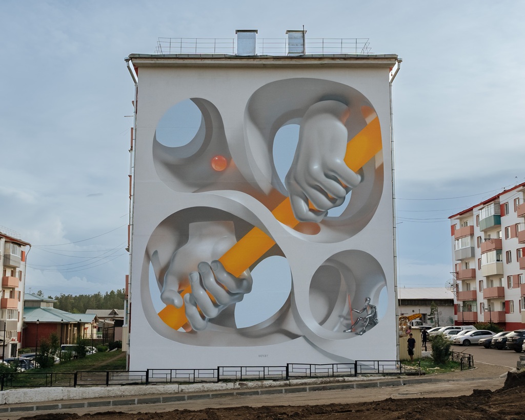 В паблик-арт фестивале «Смена» приняли участие 20 художников 7 sagan nur denis dendi