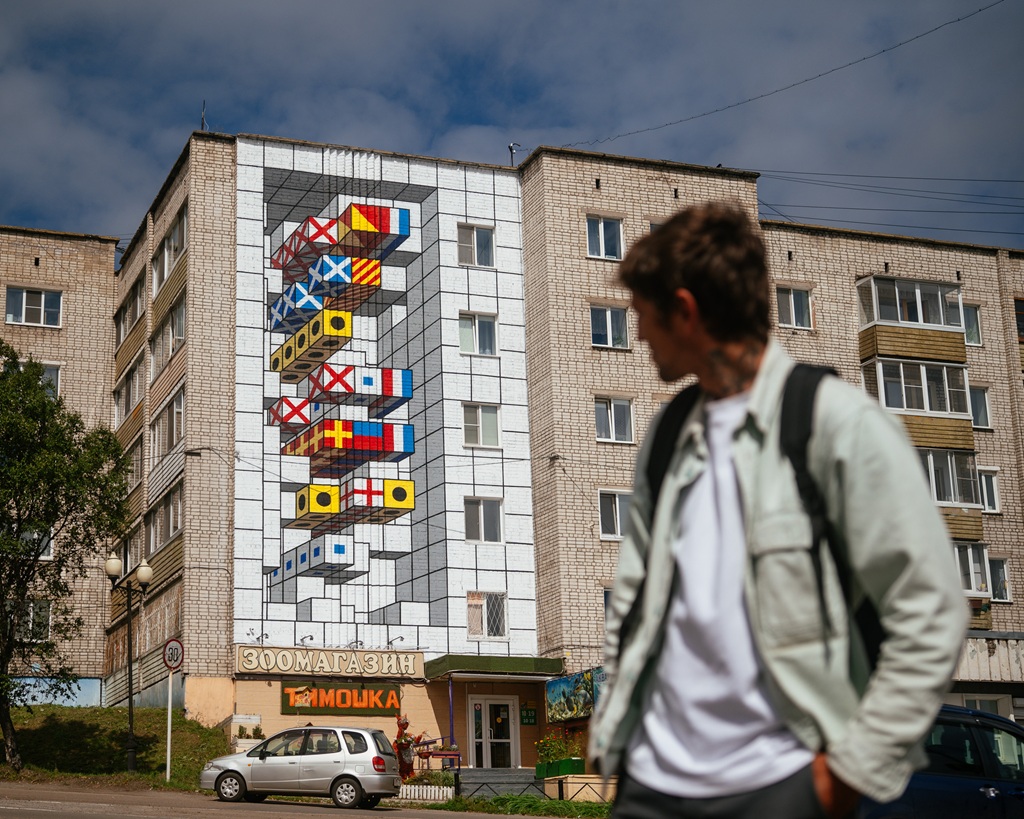 В паблик-арт фестивале «Смена» приняли участие 20 художников 1 vanino artem stefanov