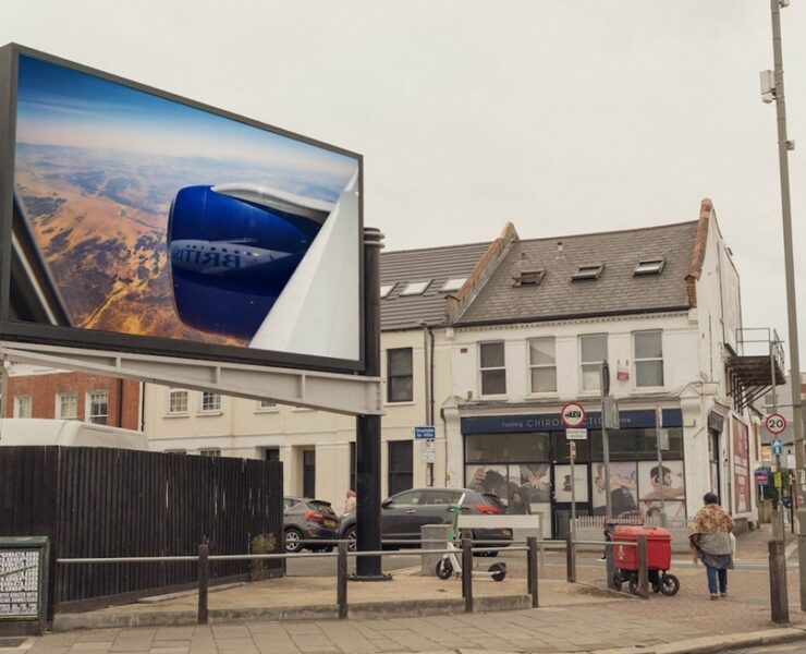 british airways latest campaign hides its logo in plain sight