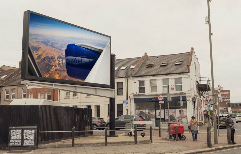 british airways latest campaign hides its logo in plain sight