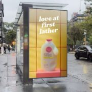 eos turns digital billboards into steamy showers in eye catching out of home campaign1