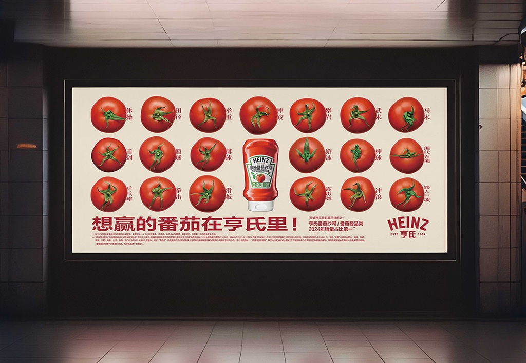 heinz x national games campaign