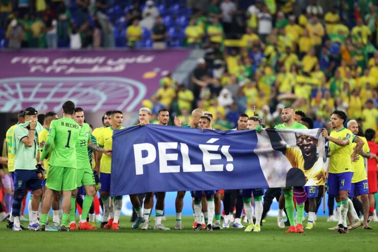 pele banner brazil