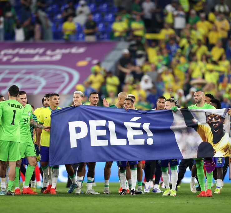 pele banner brazil