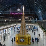 st pancras x gosh christmas tree