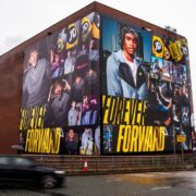 the manchester screen unveils uks largest combined banner digital billboard