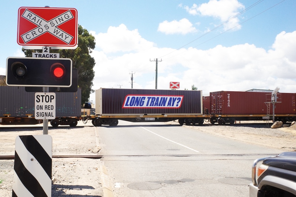 snickers transforms a wa freight train into a moving billboard on rails via tp australia