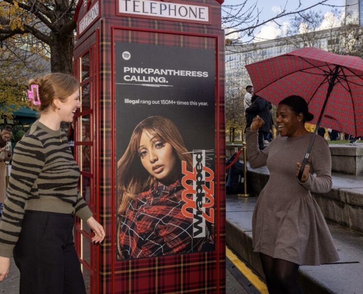 spotify hits the streets with bold shoutouts to uk artists2