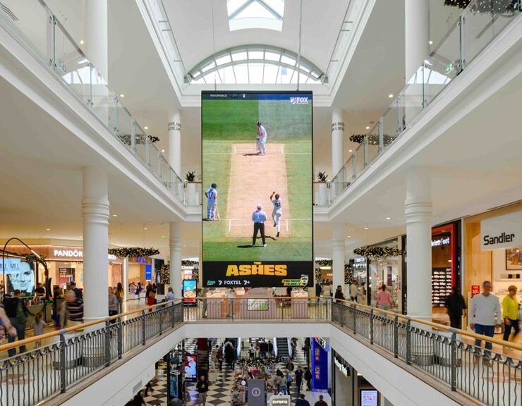 cricket australia broadcasts unmissable first over with special initiative ooh