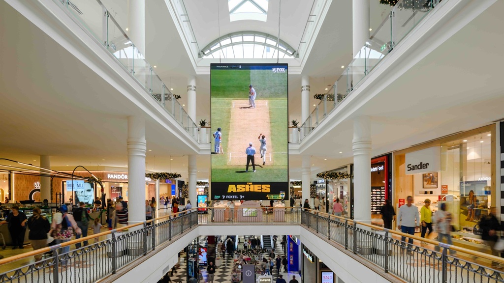 cricket australia broadcasts unmissable first over with special initiative ooh